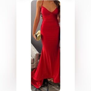 Jessica Angel Red Prom/Evening Gown xs